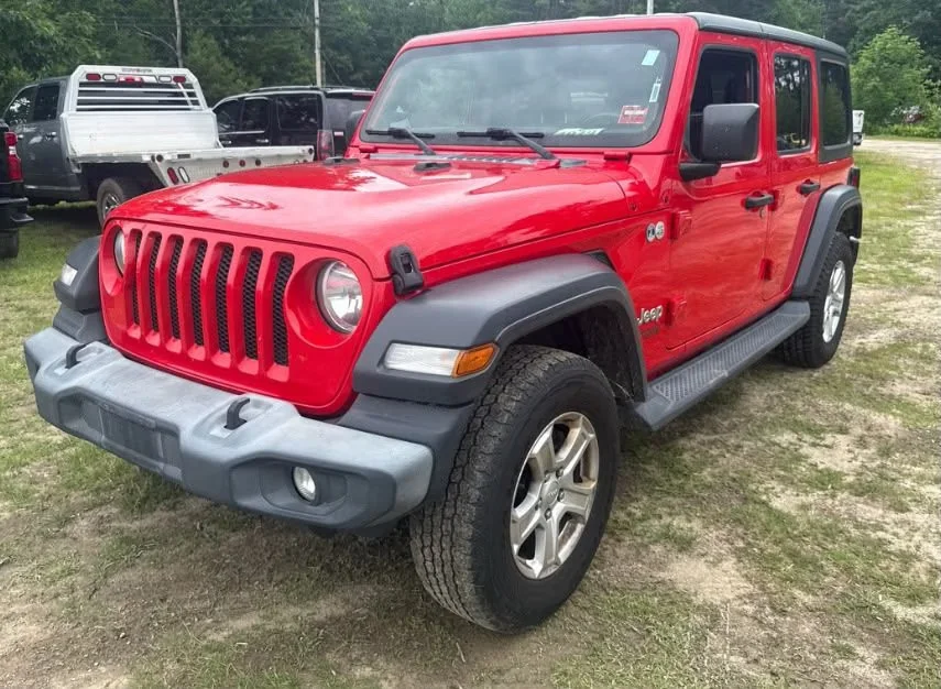 2019 Jeep Wrangler Unlimited Sport - vista frontal